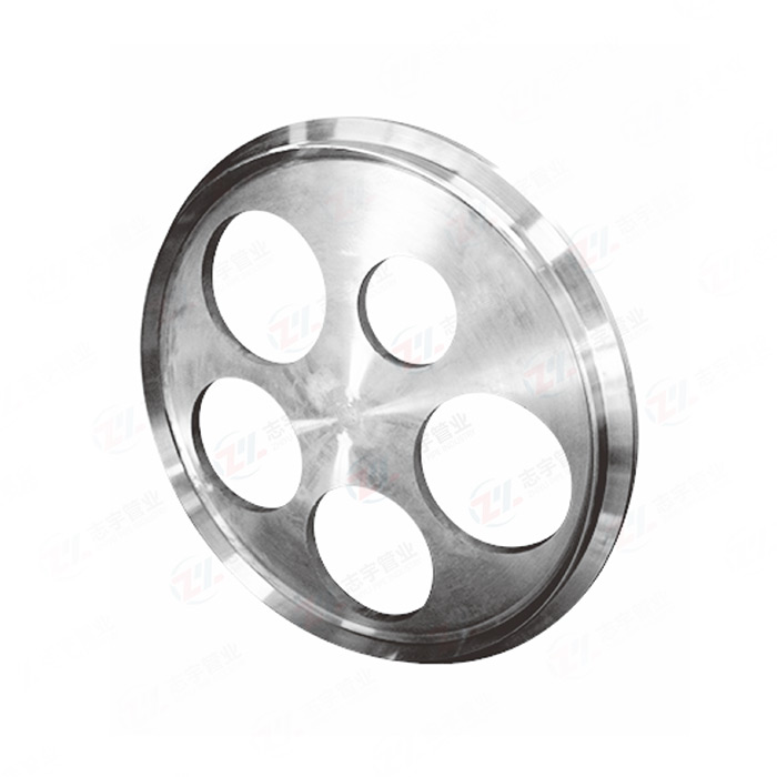 Filter element flange